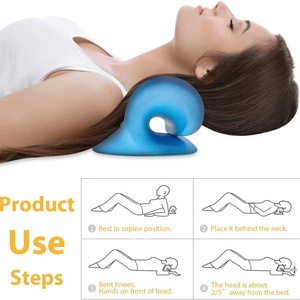 Bantal Peregang Leher untuk Kantor & Rumah dan Alat Traksi Leher Servikal Trobing untuk Meredakan Ketegangan Leher dan Sakit Kepala - Product Image 6