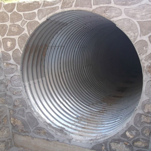 Fábrica de Acero, Producción de Tubería Corrugada para Alcantarillas de Puentes, Tubería de 12M y 6M de Longitud - Product Image 4