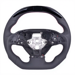 Volante de Cuero Completo con Luces LED Personalizadas para C7 - Product Image 1