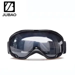 CE Certified supplier custom wholesale snow ski goggles anti fog colorful lens option