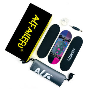 ALF.AILEFU AMZ 2024インストックフィンガースケートボーディング30/32/34mm完全5プライメープルミニスケートボードカスタマイズフィンガーボード - Product Image 2