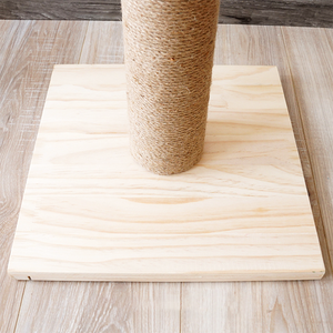 Árbol rascador para gatos de madera maciza, de suelo a techo, para venta al por mayor - Product Image 6