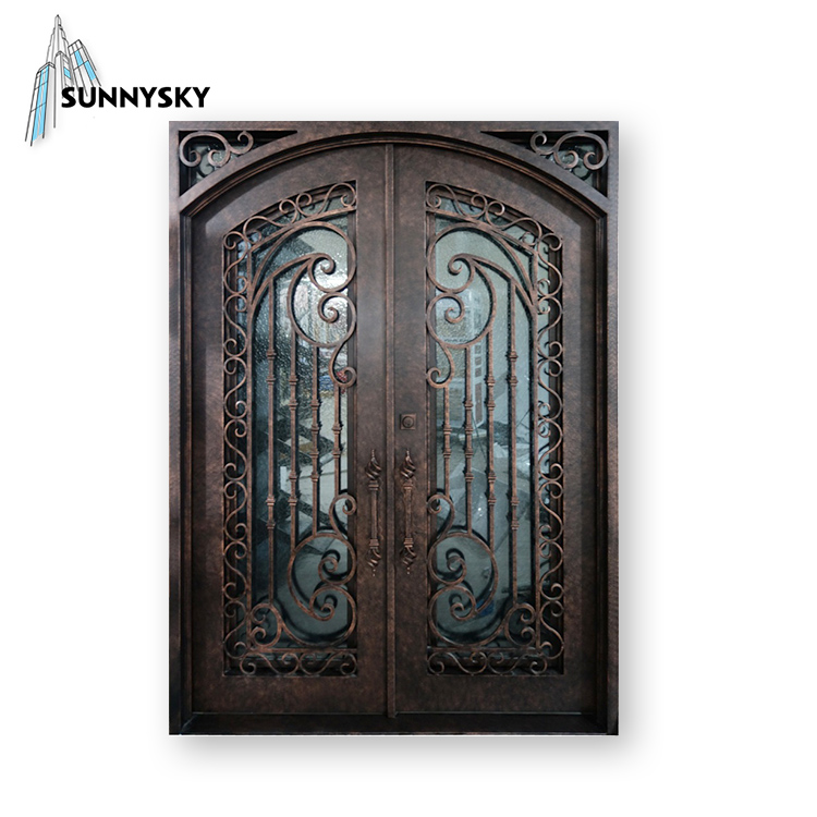 Royal design decorative interior new iron grill window door designs door