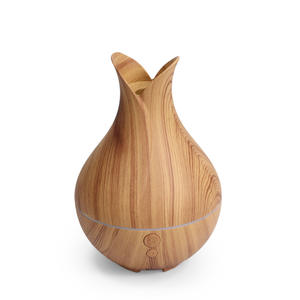 Diffuseur d'huiles essentielles ultrasonique YX-309, grain de bois clair, alimentation USB, diffuseur d'arômes domestique, capacité de 10 à 20 m², moins de 0,5 L - Product Image 1