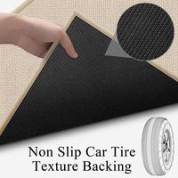 Modern Woven Kitchen Floor Mats Rubber Backing Non-Slip Cushioned Soft Water Absorbent Washable Doormat Bathroom Runner Area Rug