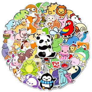 Pegatinas de Animales Adorables: Pegatinas de Animales de Dibujos Animados para Niños Preescolares y Niños como Recompensas - Product Image 2