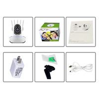 Cámara inalámbrica Wifi seguridad 1080P Hd visión nocturna para el hogar Ip Cctv 360 vigilancia seguridad interior Cámara Ip