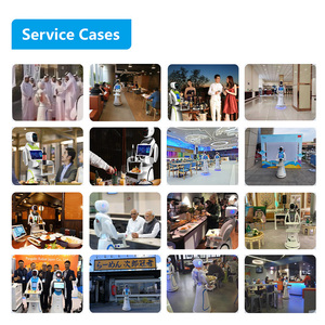 अभिनव चेहरे की अभिव्यक्ति मेनू सिफारिश व्यापक कोण कैमरा रोबोट होटल भोज के लिए बाधा से बचने के साथ - Product Image 4