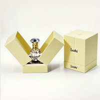 Emballage cosmétique en carton de luxe avec impression personnalisée, flacon de parfum en verre vide de 30 ml et boîte