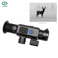 Monoculaire thermique 640x512 avec télémètre laser 50mm F1.0, précision 1M, 50Hz, contrôle de grossissement 1x-8x, pour la chasse et l'observation de la faune