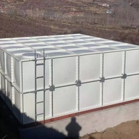 Système d'alimentation en eau d'urgence à déploiement rapide avec réservoir GRP