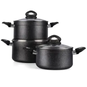 New Style Cooking Pot With Bakelite Handle Masterclass Premium Cookware Best Selling