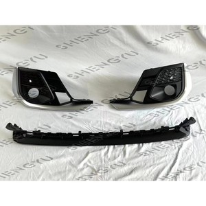 Kit de Rejilla Delantera para Automóvil ABS para <span class=keywords><strong>Audi</strong></span> A8 <span class=keywords><strong>2023</strong></span> a Modelo <span class=keywords><strong>S8</strong></span> Horch, Incluye Rejilla, Marcos para Faros Antiniebla, Difusor Trasero, Tubos de Escape, Mejora - Product Image 3