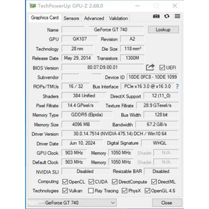 การ์ดจอกราฟิกแบบ Low Profile รุ่นใหม่ 740 GPU 2GB GDDR5 128Bit PCIe 3.0 X16 รองรับจอแสดงผลสามจอ /DVI/VGA พร้อมพัดลมระบายความร้อน สำหรับเดสก์ท็อป ดีไซน์ประหยัดพื้นที่ - Product Image 5