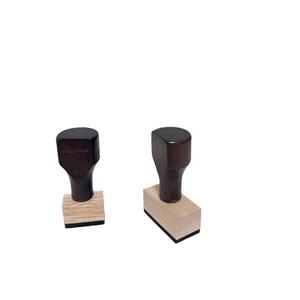 ロゴ付きカスタム木製スタンプ木製ギフトスタンプ木製ラバースタンプ - Product Image 4
