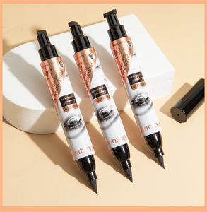 Penna per <span class=keywords><strong>Eyeliner</strong></span> <span class=keywords><strong>a</strong></span> doppia estremità con punta per timbro ad aletta <span class=keywords><strong>a</strong></span> asciugatura rapida <span class=keywords><strong>a</strong></span> <span class=keywords><strong>lunga</strong></span> durata per il trucco impermeabile strumento di <span class=keywords><strong>tenuta</strong></span> personalizzata <span class=keywords><strong>Eyeliner</strong></span> - Product Image 2