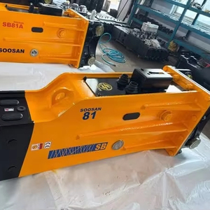 Moteur de brise-roche hydraulique SOOSAN SB 81 de haute qualité, composants principaux du corps moteur pour excavatrices de 18 à 26 tonnes, 1766 kg, garantie 1 an - Product Image 1