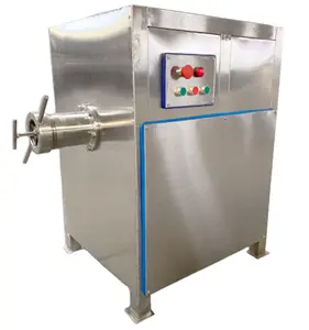 High Quality Low Price German automatic block frozen chicken meat grinder lift stainless meat grinder stainless steel