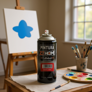 Pintura Acrílica Azul Celeste 400ML de Alta Calidad, Producto Premium en la Categoría de Pinturas Acrílicas - Product Image 2