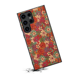 Funda de Teléfono Denior OEM/ODM con Textura Floral de Corcho, Resistente a Impactos, Carga Inalámbrica y Personalizable, <span class=keywords><strong>para</strong></span> la Serie S26/S25/S24/S23/S22 - Product Image 4