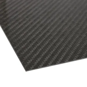 Feuille de <span class=keywords><strong>fibre</strong></span> de carbone 3K sergé hyperplanaire de nouvelle génération avec stratifiés sans vide pour châssis de drone - Product Image 4