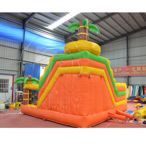 Dễ dàng thiết lập Inflatable Bounce House Combo sân chơi trẻ em bền cho thuê Inflatable lâu đài Safari lâu đài <span class=keywords><strong>bouncy</strong></span> với Slide - Product Image 3
