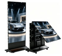 Pantalla LED Digital con Soporte Móvil TOPvision P2.5 para Interiores, para Tiendas Minoristas de Alta Gama, Autoservicio, SDK Texto