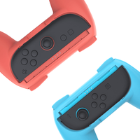Lucky Fox - Empuñaduras Ergonómicas Antideslizantes Inalámbricas para Controlador ABS para 2 con Recorte de Precisión