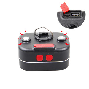 Headlamp LED Rechargeable 2000 MAh Adjustable Headband Red Light Mode Cycling Outdoor Lighting - Product Image 3
