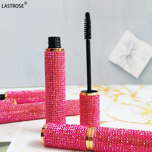 Mascara Private Label con strass rosa Volume Inky nero <span class=keywords><strong>allungamento</strong></span> Mascara trucco <span class=keywords><strong>crema</strong></span> Mascara impermeabile - Product Image 1