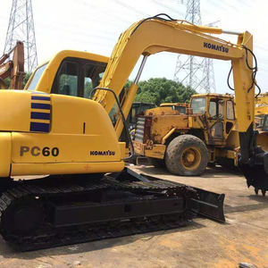 Utilisé pelles Komatsu PC60-7 Pelle sur chenilles de terrassement à vendre BON PRIX - Product Image 1