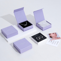Boîte d'emballage pour bijoux sur mesure de style livre avec fermeture magnétique Boyang