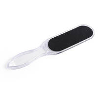 Râpe à pied en plastique jetable Papier de verre remplaçable double face 25.8*5.9 cm Lime à pied