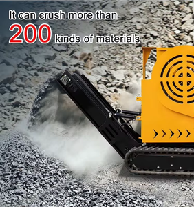 Mini máquina trituradora de mandíbula móvil de fragmentación de baja contaminación - Product Image 5