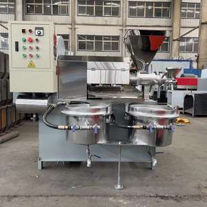 Presse à huile automatique Dingsheng 80 de type haute production, neuve, à rendement élevé en huile, faible résidu d'huile, avec pompe moteur, engrenage, roulement et PLC - Product Image 4