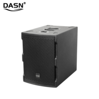Système de sonorisation PA actif professionnel DASN MAX4 4000W avec caisson de basses de 10 pouces pour DJ, fêtes, scène, intérieur, extérieur, mariage