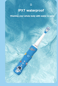 Nouvelle brosse à dents électrique pour enfants, type chenille de dessin animé, pour enfants de 3 à 15 ans, brosse à dents sonique - Product Image 6