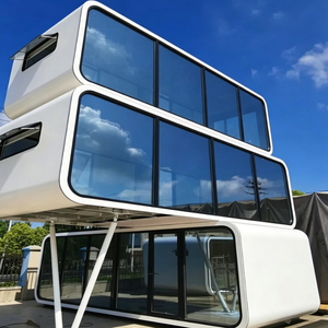 Cabane Apple à assemblage rapide, résistante à la brise légère, style Yacht côtier, <span class=keywords><strong>Manoir</strong></span> de vacances de luxe VIP - Product Image 2
