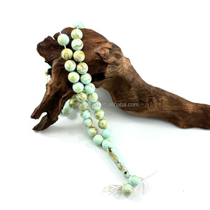 Top Grade Dubai 10mm Blanco-Púrpura Mixto Ámbar <span class=keywords><strong>Tasbih</strong></span> Combo Set - 51 Cuentas, Ideal para la oración de Ramadán y regalos - Product Image 3