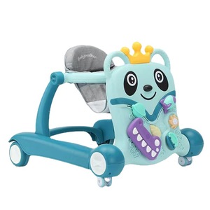 Poussettes musicales pliantes pour nouveau-nés garçons et filles avec roues et siège, trotteur à roulettes pour bébés - Product Image 1