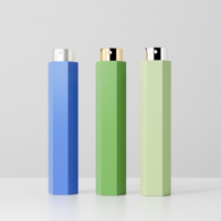 Bouteilles de vaporisateur sain à brume fine hexagonales de 10 ml avec ouvre-bouteille à visser de poche