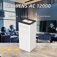 Climatiseur portable électrique Airwens 12000 BTU avec télécommande, chauffage et refroidissement économes en énergie pour usage domestique
