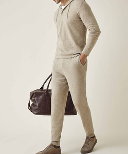 <span class=keywords><strong>Pantalon</strong></span> de <span class=keywords><strong>jogging</strong></span> d'hiver pour homme, taille mi-haute, en laine tricotée <span class=keywords><strong>kaki</strong></span>, personnalisé, de haute qualité, pour garder au chaud - Product Image 3