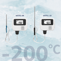 -200 ℃ ~ 200 ℃ Enregistreur de scanner de température électronique Indicateurs Bluetooth Rtd Pt100 Sonde Capteur de température Enregistreur de données