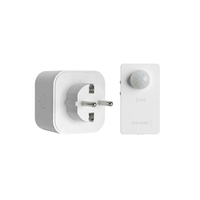 Prise de courant miniature sans fil RF 433 avec capteur de mouvement, norme européenne, dernière génération, pour contrôle automatique électrique