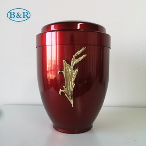 Bình Đựng Tro Hỏa Táng Bán Chạy 2021 Phụ Kiện Tang Lễ Cho Bình Đựng Tro Bằng Kim Loại - Product Image 5