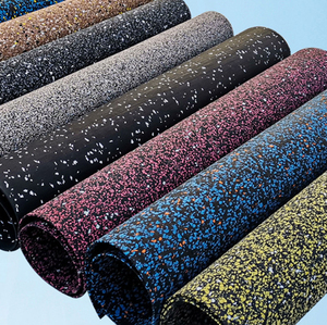 Pavimento in <span class=keywords><strong>Gomma</strong></span> Ignifugo Interbloccante da 3mm 6mm 8mm per Palestra - Product Image 3