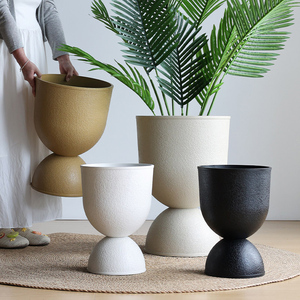 <span class=keywords><strong>Macetas</strong></span> Modulares de Pie, Reforzadas, Transpirables y Resistentes a la Corrosión, con Compartimentos Separables Superior e Inferior, para Plantas y Flores de Jardín - Product Image 1