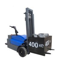 Chariot élévateur électrique compact à conducteur assis, capacité de charge 500 kg - 800 kg