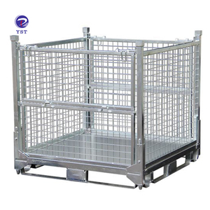 耐久性のある金属整理部品倉庫ガレージワークショップ亜鉛メッキ積み重ね可能な収納ビン - Product Image 1